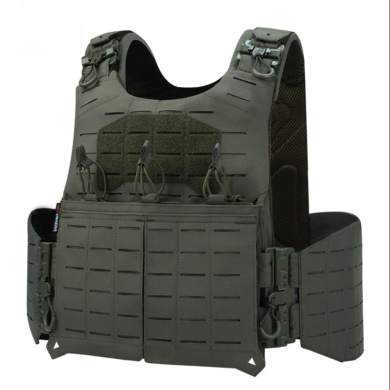 

Tactical Vest One-click Quick Release Laser Cutting PALS System Protective Tactical Vest