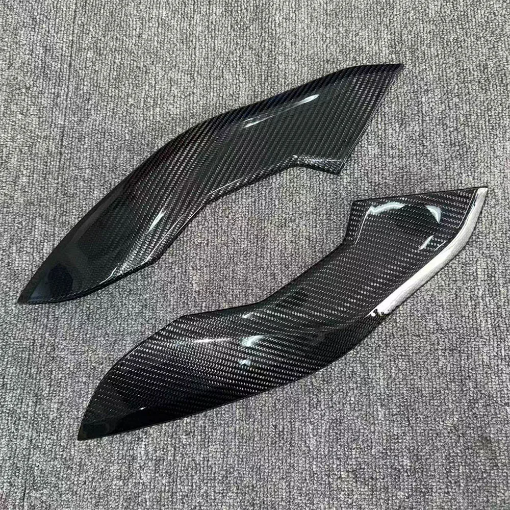 

For BMW S1000RR 2019-2025 S1000R 2021-2025 Motorcycle Side Panel Fender Fuel Tank Guard Fairing Kit 3K Dry Carbon Fiber