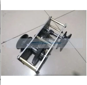 Hand Crank Generator Speed-increasing Gearbox Wind Hydraulic Transmission Diy Pulley Gearbox Reduction Box