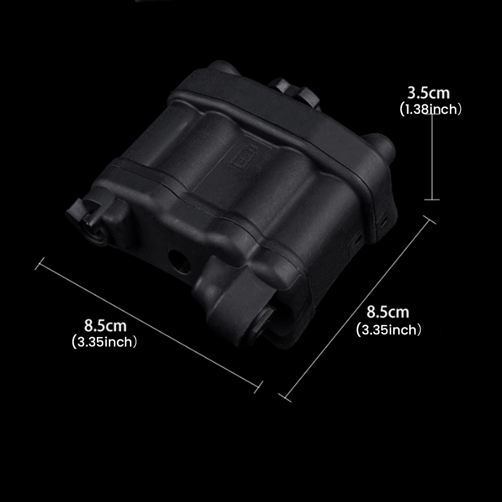 

Battery Box Retention System Helmet Accessories Realistic Battery Storage Holder Pack Dummy Model Helmet Battery Case Pouch