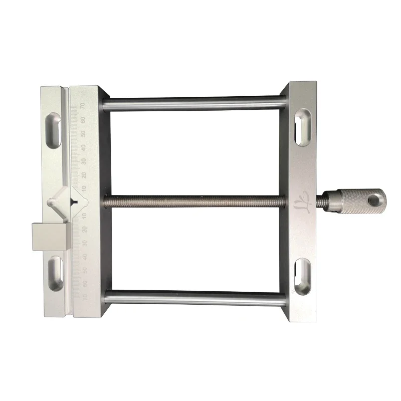 New Parallel-Jaw Vice Aluminium Alloy Flat Tongs Vice for Wood Metal Engraving Milling Machine Brand Carved