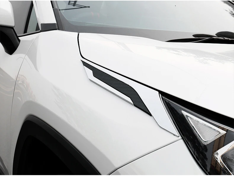 Für Toyota RAV4 XA50 2019 2020 2021 2022 2023 2024 2025 Hybrid Auto Blatt Bord Dekoration Auf Shark Gills Seite trim Streifen Aufkleber – Detail 10