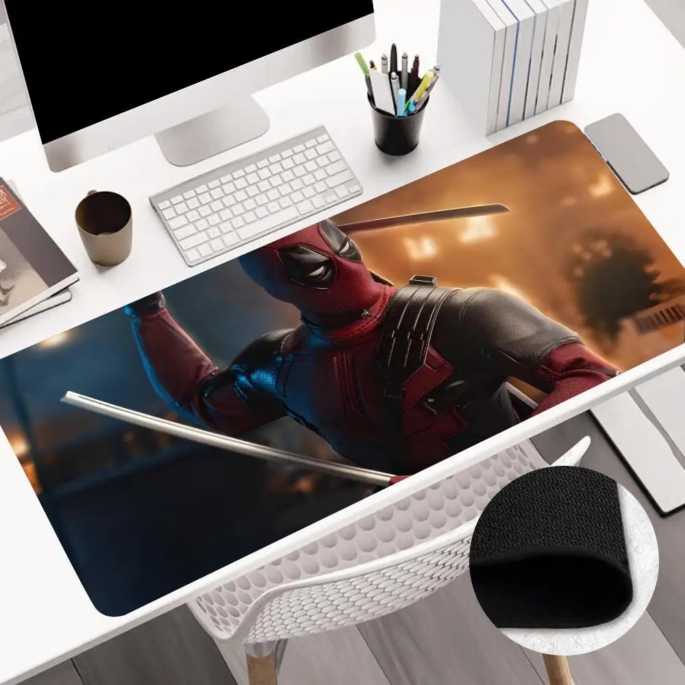 Anime D-Deadpool MINISO Mouse Pad Anime Game Mouse Pad Computer Desk Pad Office Carpet Laptop Mouse Pad