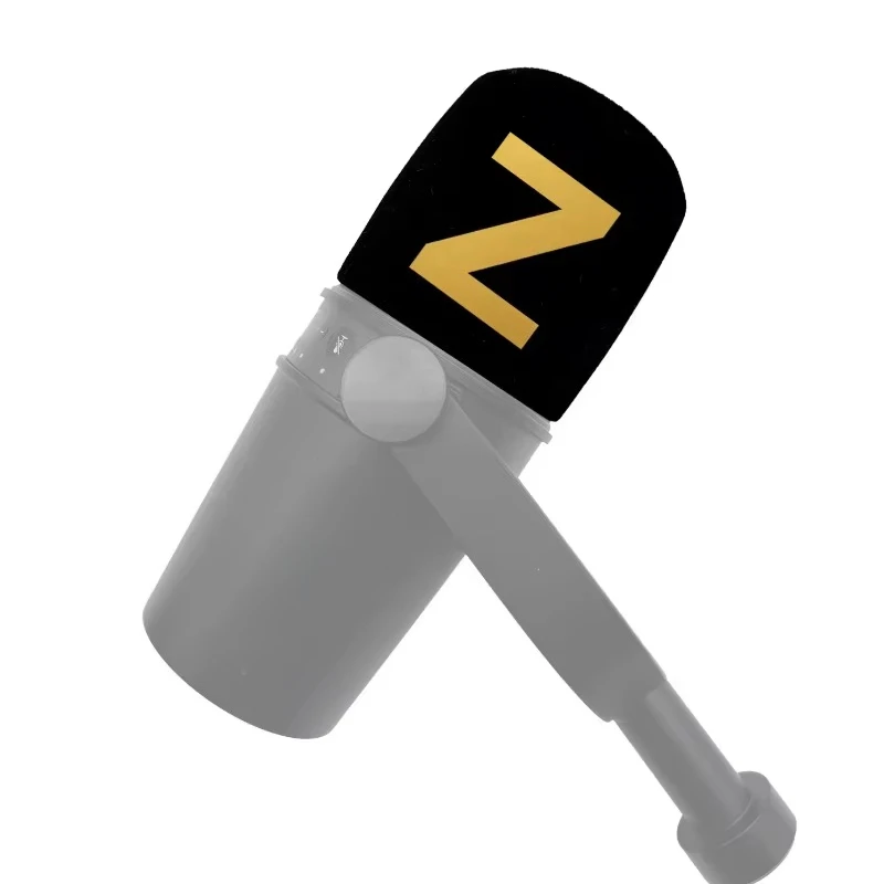 Anpassbare Logo-Schaumstoff-Mikrofonabdeckungen mit Haltering für Sh-ure MV7 MV7X MV7i MV7 Pop-Filter RK345 Windschutz-Zubehör – Detail 5