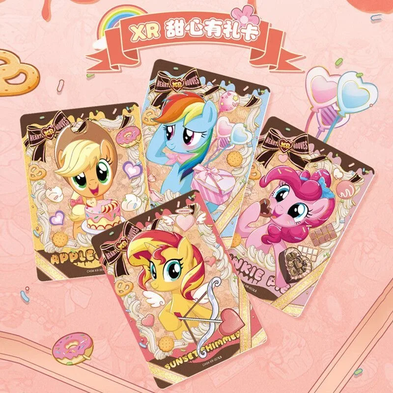 KAYOU الأصلي بلدي ليتل المهر بطاقات قوس قزح حقيبة 40th الذكرى محدودة الصداقة الأبدية بطاقة نادر SC SGR بطاقات لعبة للأطفال