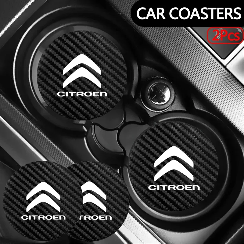 2Pcs Carbon Fiber C… - image