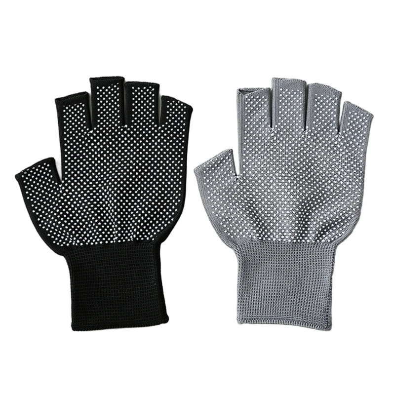 12Pair Half Finger Unisex Gloves Soft and Breathable Workout Gloves NonSlip Outdoor Sports Gloves Comfortable to Drop Shipping