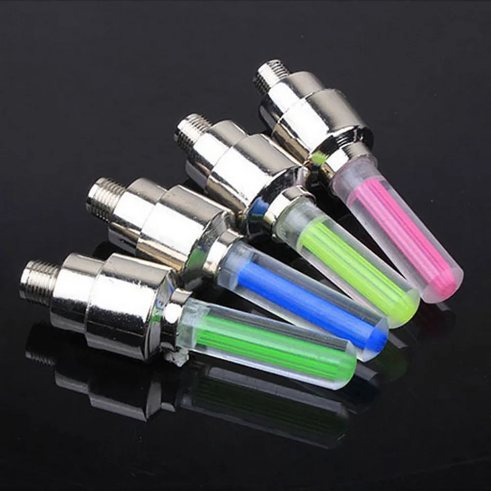 LED Bicycle Novelty Lights Wheel Tire Valve's Bike Light Cycling Riding Sport Spoke Safety Warning Lamp Front Lights Taillight