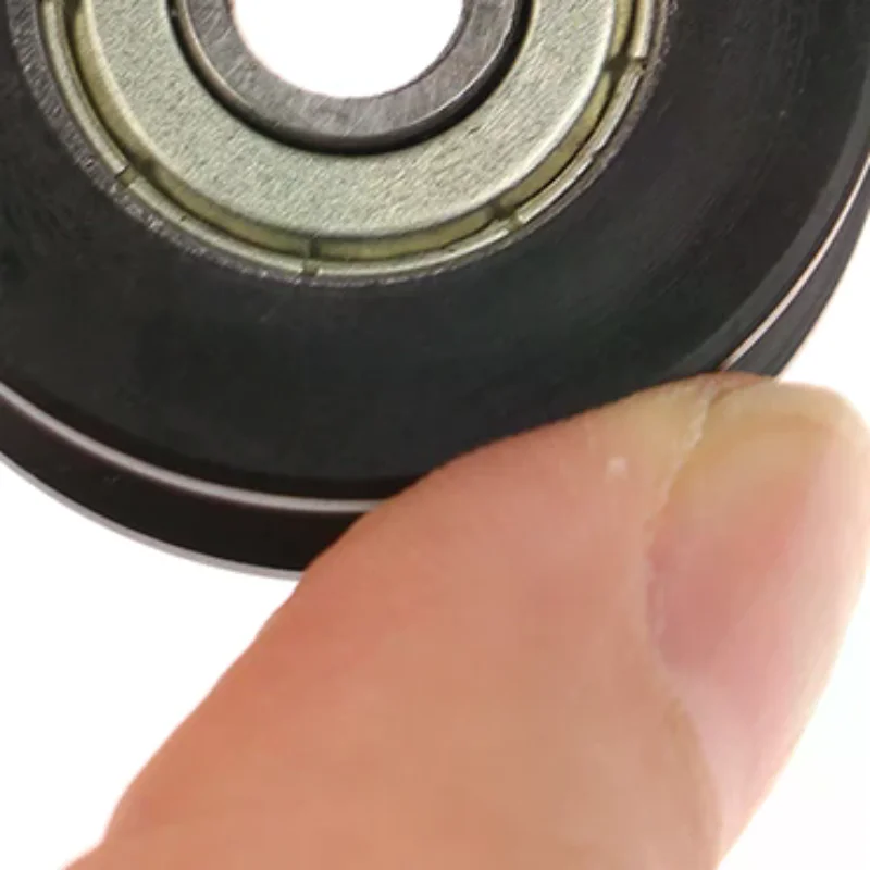 

1 шт. U-образный роликовый шкив 626 подшипник стальной подшипник роликовый U-образный шкив с инъекционным покрытием для раздвижных дверей окна