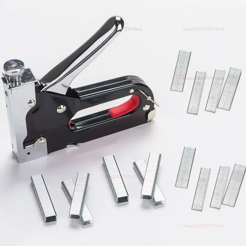 الثقيلة 3 في 1 متعددة الوظائف التيلة بندقية ومسدس مسامير مجموعة 600 قطعة لإصلاح وتثبيت الأثاث النجارة المفروشات #2