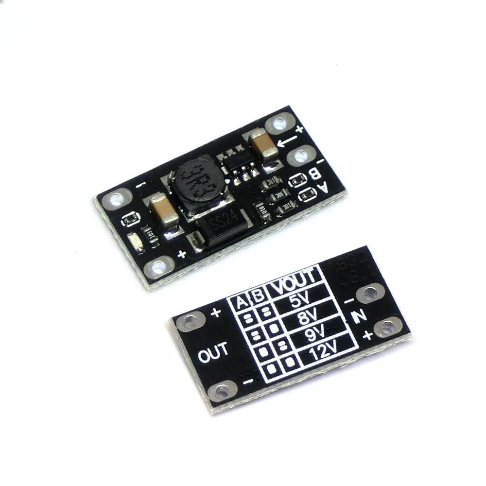 For Mini DC-DC Boost Step Up Converter Board Module 3.7V to 12V Voltage Regulator PCB Board Module Lithium Battery Boost