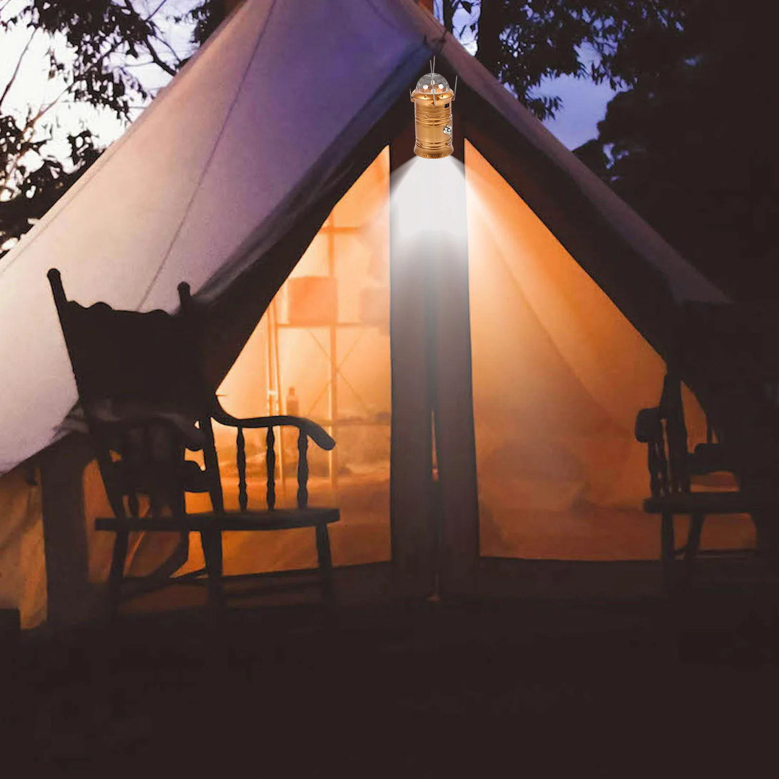 1 قطعة LED مصباح خيمة قابل لإعادة الشحن المحمولة التخييم ضوء في الهواء الطلق الطوارئ متعددة الوظائف اليد الطاقة ضوء التخييم مصباح