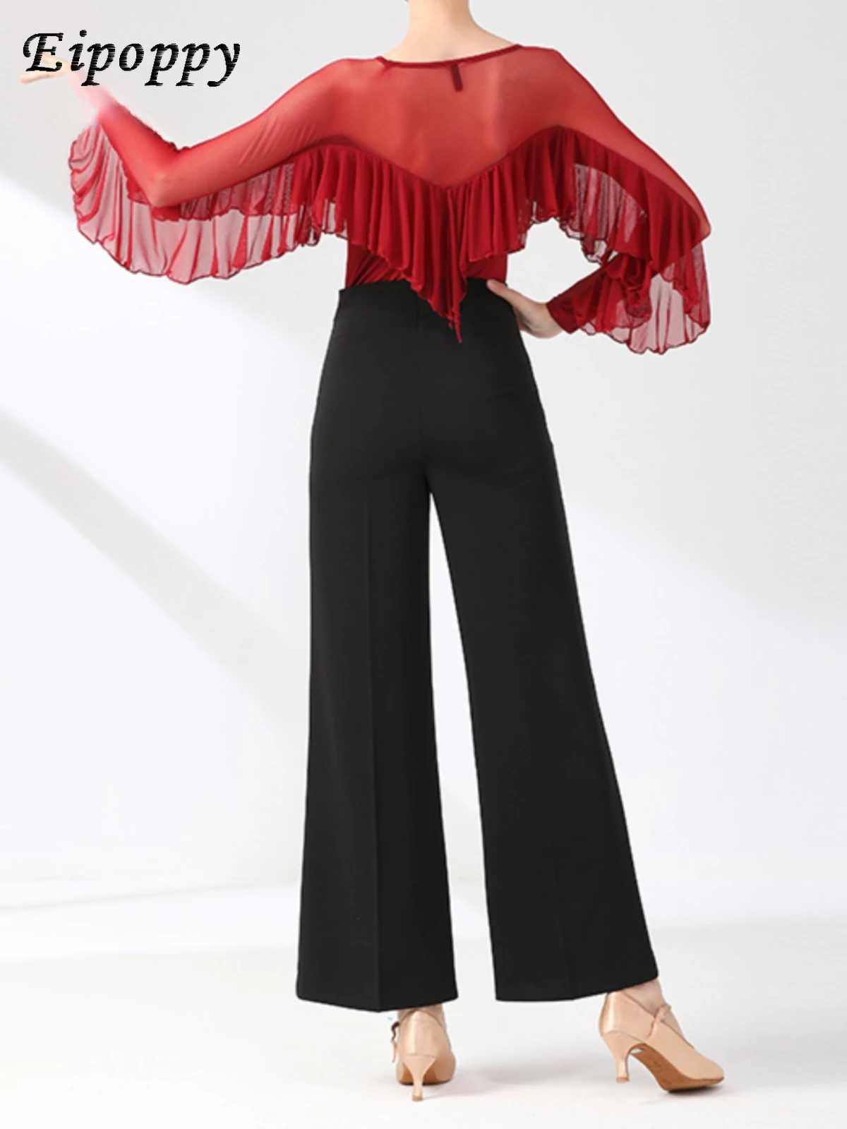 Latin Dance Kleidung moderne Tanz kleidung Top einteiliges Tanz kleid National Standard Tanz kleidung Trainings kleidung