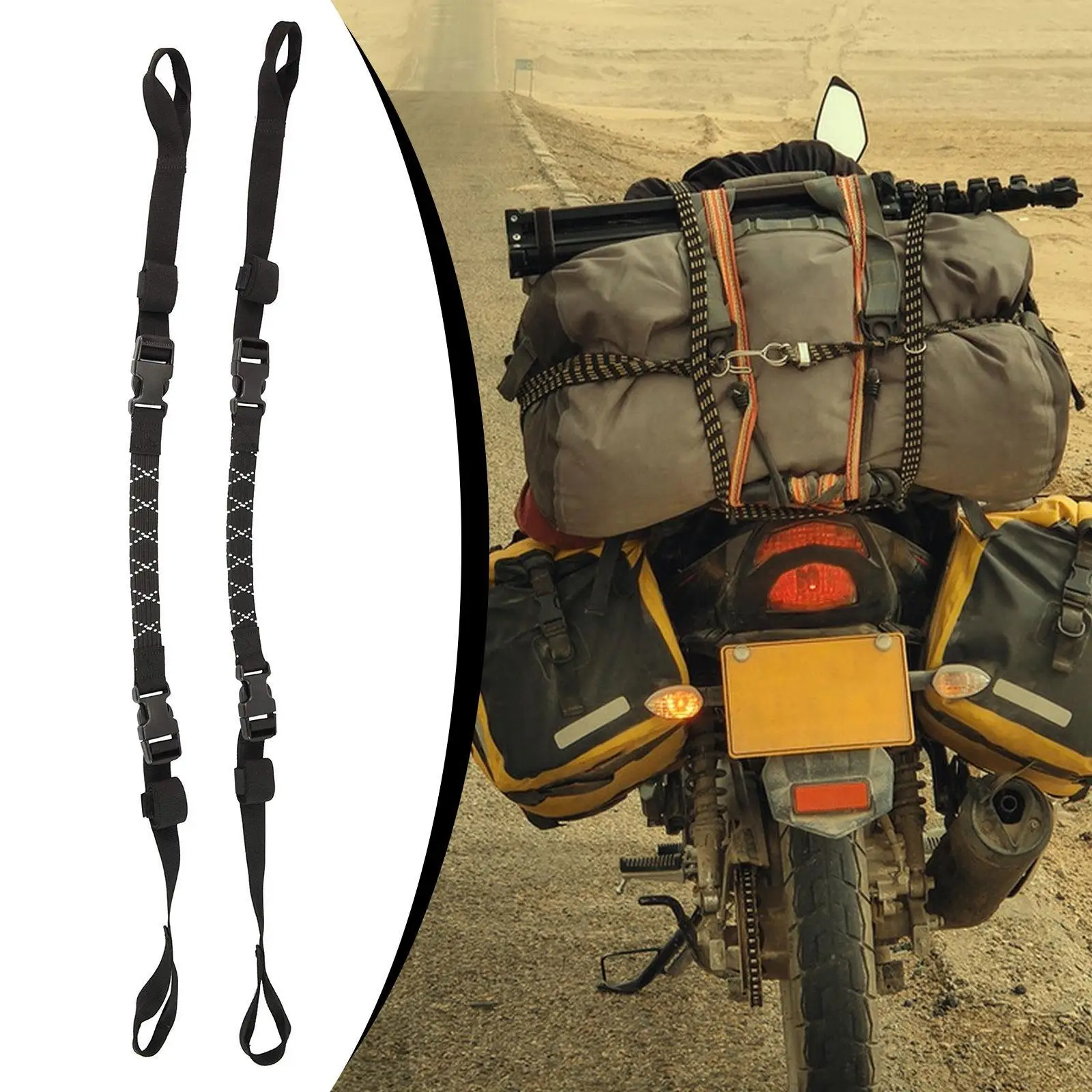 

Водонепроницаемая сумка для мотоцикла, веревка для крепления, ремни для фиксации багажа