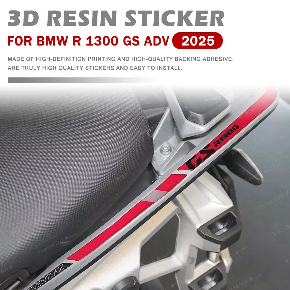 

3D Gel Epoxy Sticker Kit Motorcycle Accessories Handles Guard Sticker For BMW R 1300 GS Adventure R1300GS ADV TROPHY 2025
