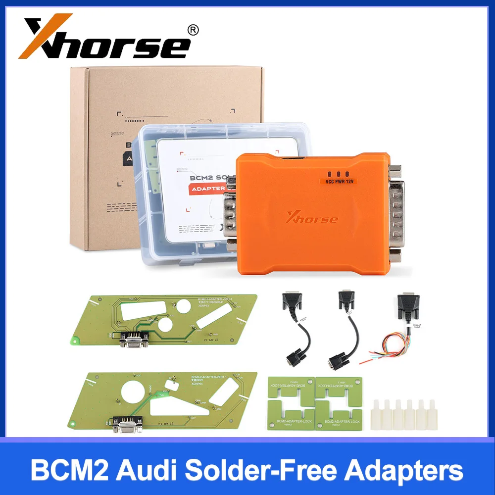 Xhorse BCM2 for Audi Solder-Free Adapters Work with Xhorse Key Tool PLUS / Xhorse VVDI Prog / Xhorse VVDI2