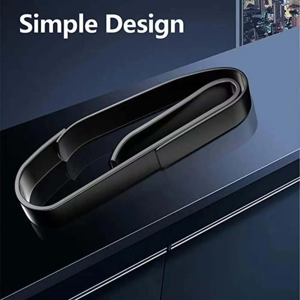 Stainless Steel Belt Key Clip Rust Resistant Multi Functional Waist Key Holder Electroplated Finish Belt Wearable