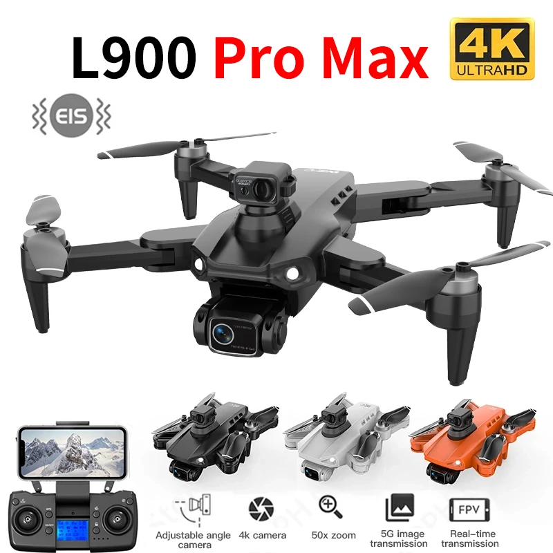 L900 ProMax GPS 드론, 전문가용 카메라, 5G 와이파이, 360 ° 장애물 회피, FPV 브러시리스 모터, RC 쿼드콥터, 미니 Rc 드론, 4K 