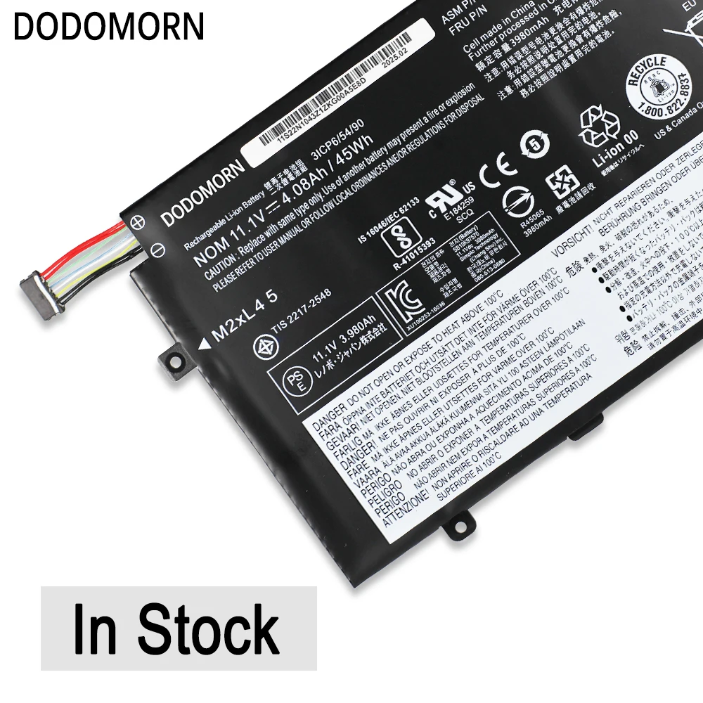 

Laptop Battery For Lenovo ThinkPad E470 E470C E475 SB10K97569 SB10K97570 SB10K97568 01AV412 01AV411 11.1V 45Wh 4080mAh