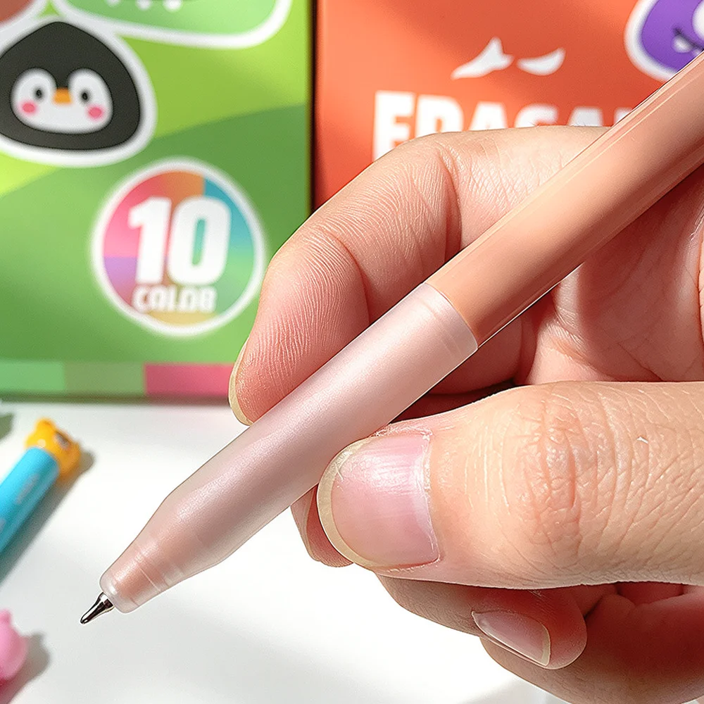 For For Aihao Erasable Gel Pens Set Multi Color Tip Stationery School Supplies Students Note Taking Creative Drawing