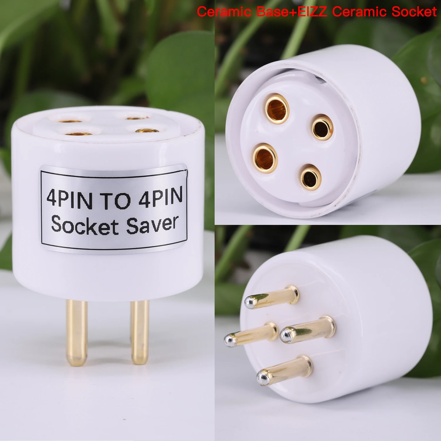 1PC 4PIN Tube Socket Saver For 2A3  300B  811 572B 274A 101D Vacuum Tube Socket Test HIFI Amplifier