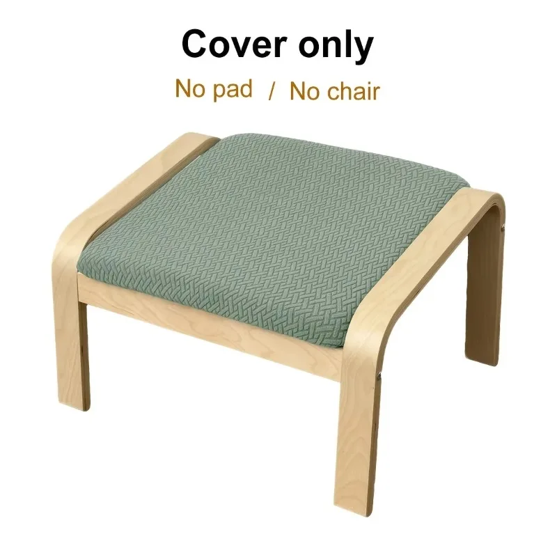 Stretch-Jacquard-Schonbezug für Poang-Stühle, elastischer, waschbarer Lounge-Stuhlbezug, rutschfester Schutz für Poang-Liegestühle mit Holzarmlehnen – Detail 27