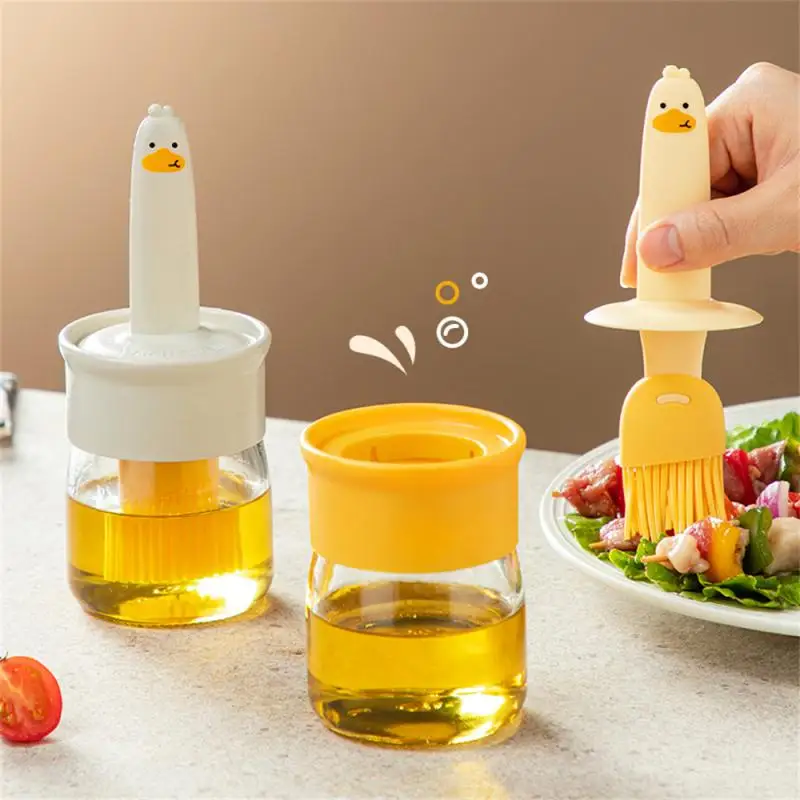 

Cartoon Detachable 2 In 1 Tool Odorless Food Grade Silicone Visible Convenient Cooking High Temperature Resistance Kitchen