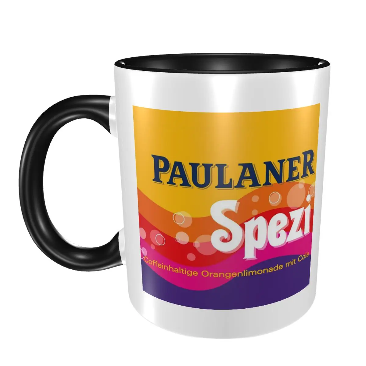 

Кружка Paulaner Spezi Munich, забавные керамические кофейные чашки, чайные кружки, чашка для молока, посуда для напитков, подарки для друзей