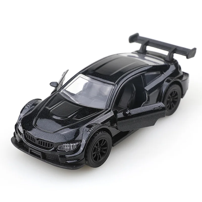 (Encíado) 1:38 modelo de coche de aleación simulación BMW M4 vehículo extraíble adornos de coche colección juguetes para niños