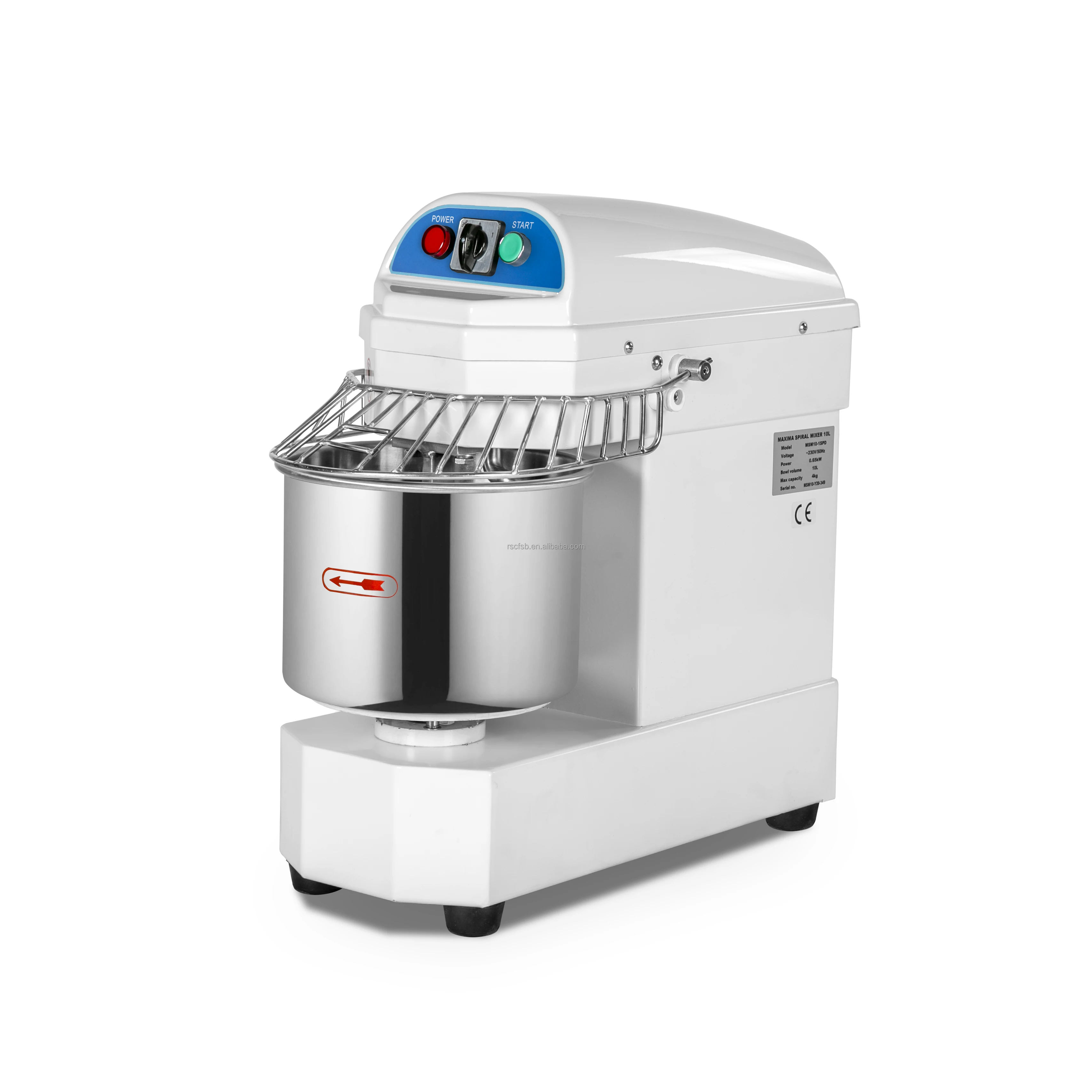 10L Commercial Blender for Kitchen Egg Beating Food Mixer & Dough Kneading Machine