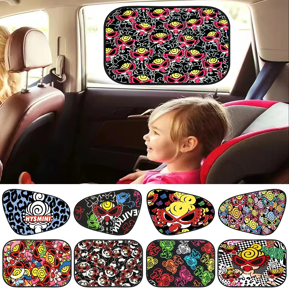 Japan Fashion H-Hysteric M-Mini Generic Car Window Shades Sun Covers Seat Sun Protection Static Cling Cars Shades Blackout For
