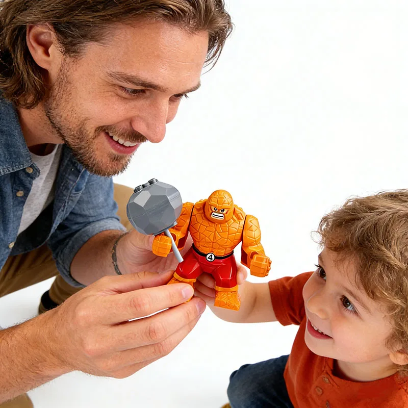 Figurka Marvel Mini Building Block Superbohater Hulk Thanos Venom Figurka Zwierzęca Klocki DIY Zabawka Prezent dla Dorosłych i Dzieci