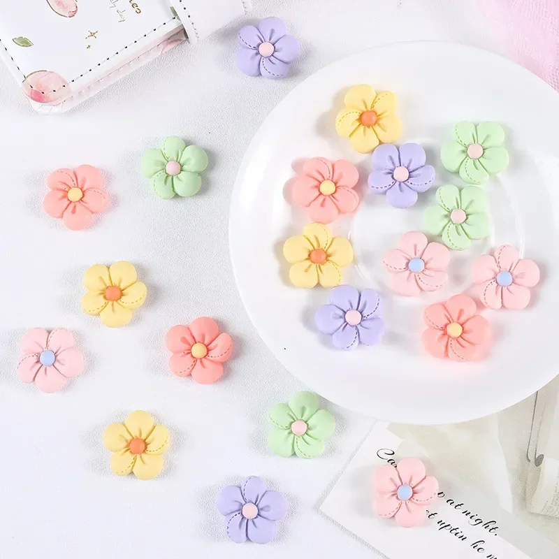 Mini Cherry Cake Decor Mold Daisy Flower Cloud DIY Silicone Chocolate Cookies Candy Desserts Pastry Fondant Mold Baking Tool