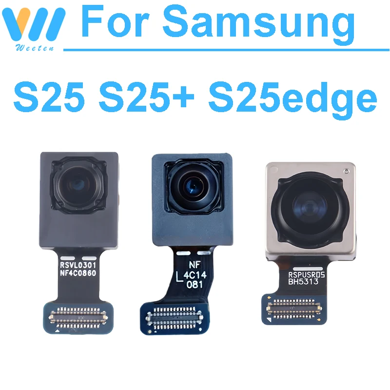 

Front facing selfie Camera Module For Samsung Galaxy S25 S25+ S25Edge SM-S931 S936 S937 Big Back camera Small Front Camera Parts
