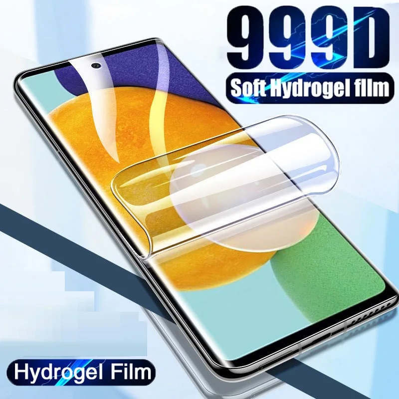 Samsung Galaxy S22 Ultra S21 Screen Protectors Hydrogel Film Galaxi S22plus S20 Plus S10 5G HD Full Coverage Protective Film