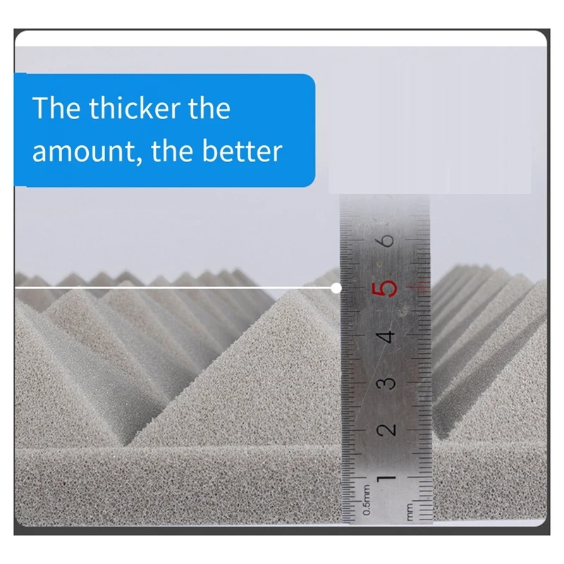 Pyramide Akustikschaumplatte Wand Schalldämmmaterial Akustikschaum Schalldämmmaterial