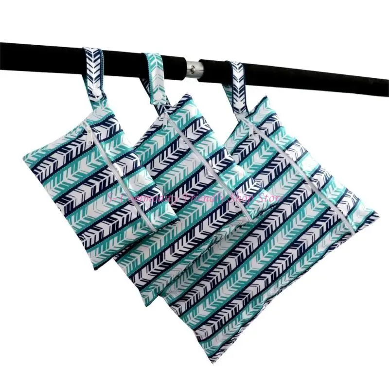 85AE Borse umide sospese Borsa per pannolini da viaggio riutilizzabile Tasca sospesa multifunzionale Borsa portaoggetti per