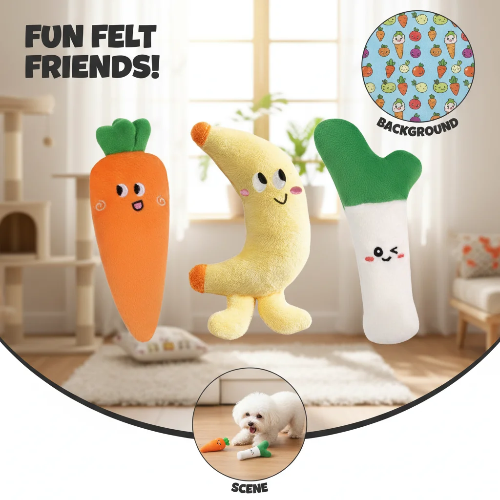 Cute Stuffed Carrot Hand Grip Toy for Toddlers Developmental Sleep Soother Fruit Plush Food Figure Baby Soft Plushie Grasping To