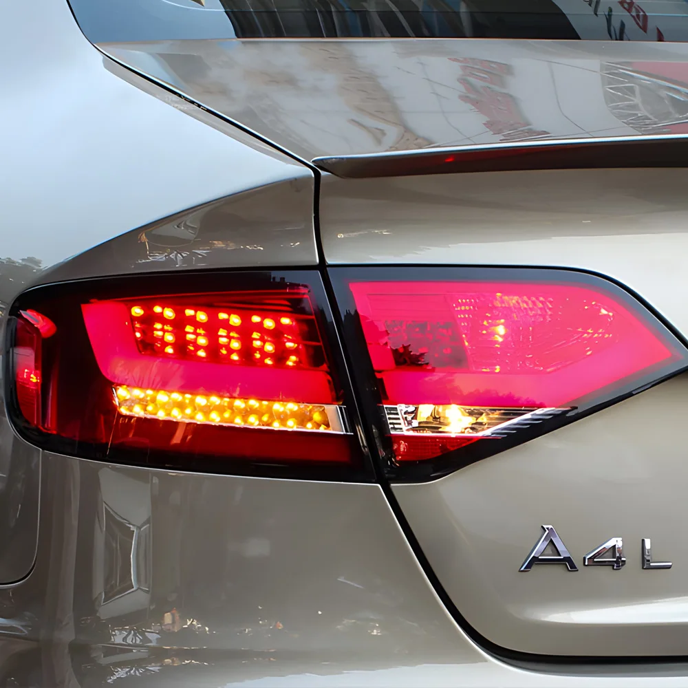 Auto Back Lamps For Audi A4 A4L S4 RS4 B8 2009-2012 Upgrade High Quality LED Car Taillights Streamer Turn Light Accessories