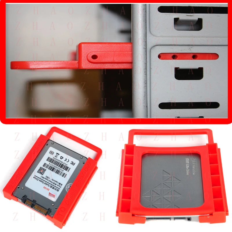 L+ for 2.5" to 3.5" Bay SSD Flex Hard Drive HDD Mounting Bracket Adapter Dock / Tray