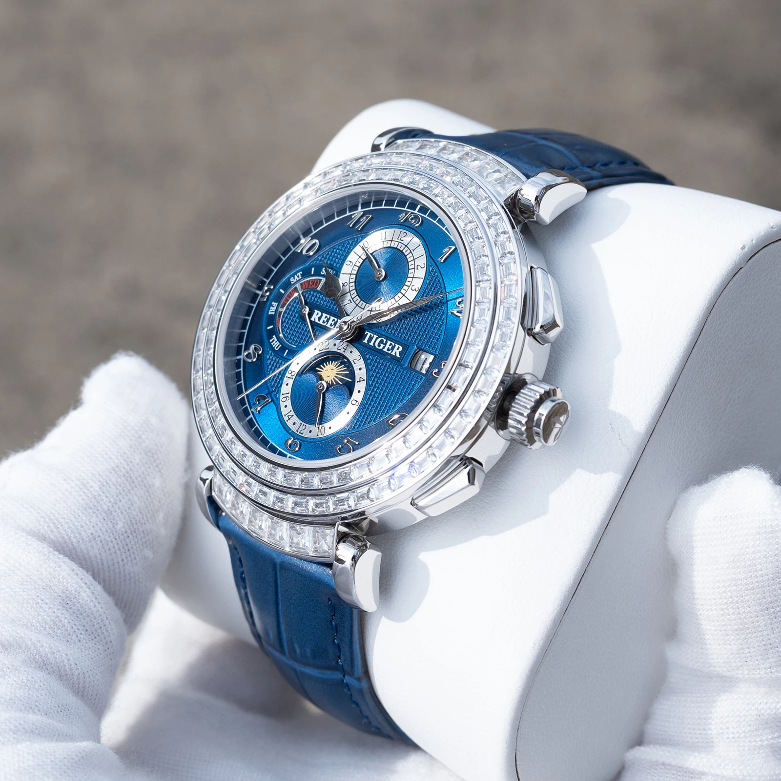 Relógio Mecânico Multifunciona - Moonphase Complication Watch avaliação e preço