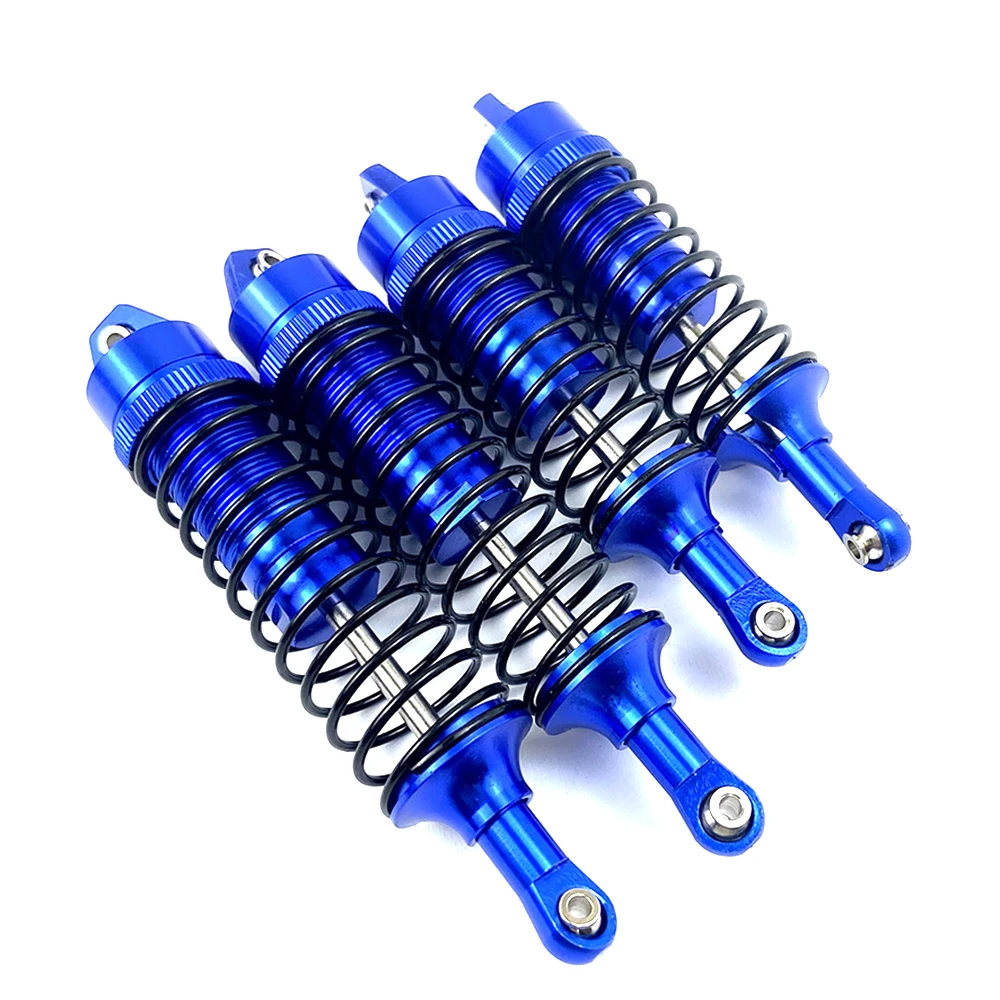 Aluminium Alloy Front & Rear Shock Absorber Assembled Full Metal Big Bore Shocks for Car Traxxas 1/10 Slash 4x4 Rustler 4x4 VXL