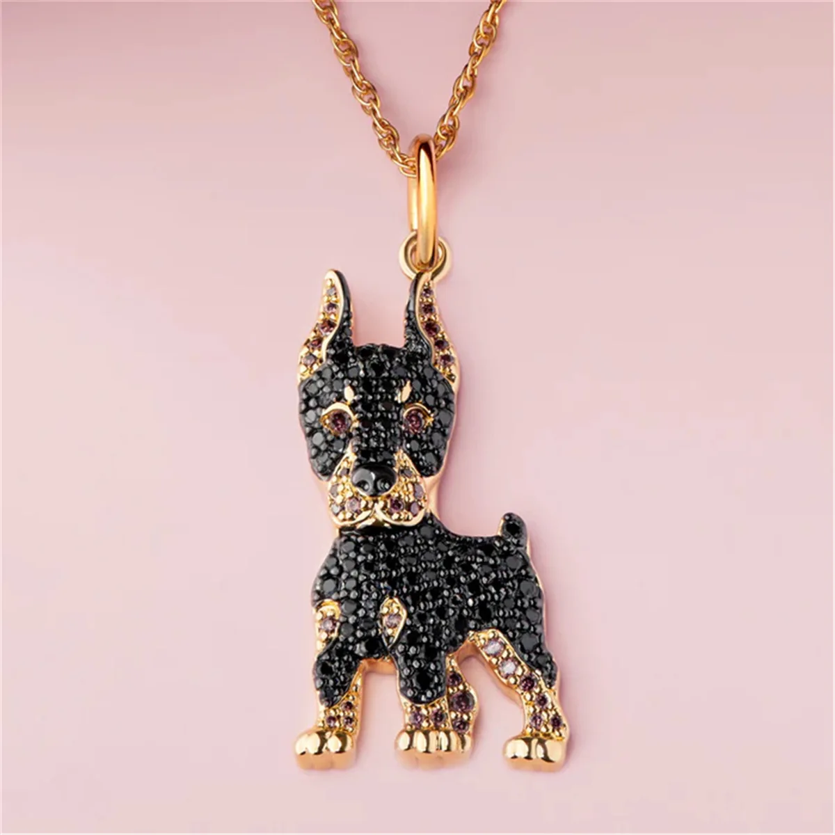 Exquisite Cute Beagle Pendant Necklace for Women Elegant Pet Puppy Jewelry Animal Accessories Memorial Gift for Dog Lovers