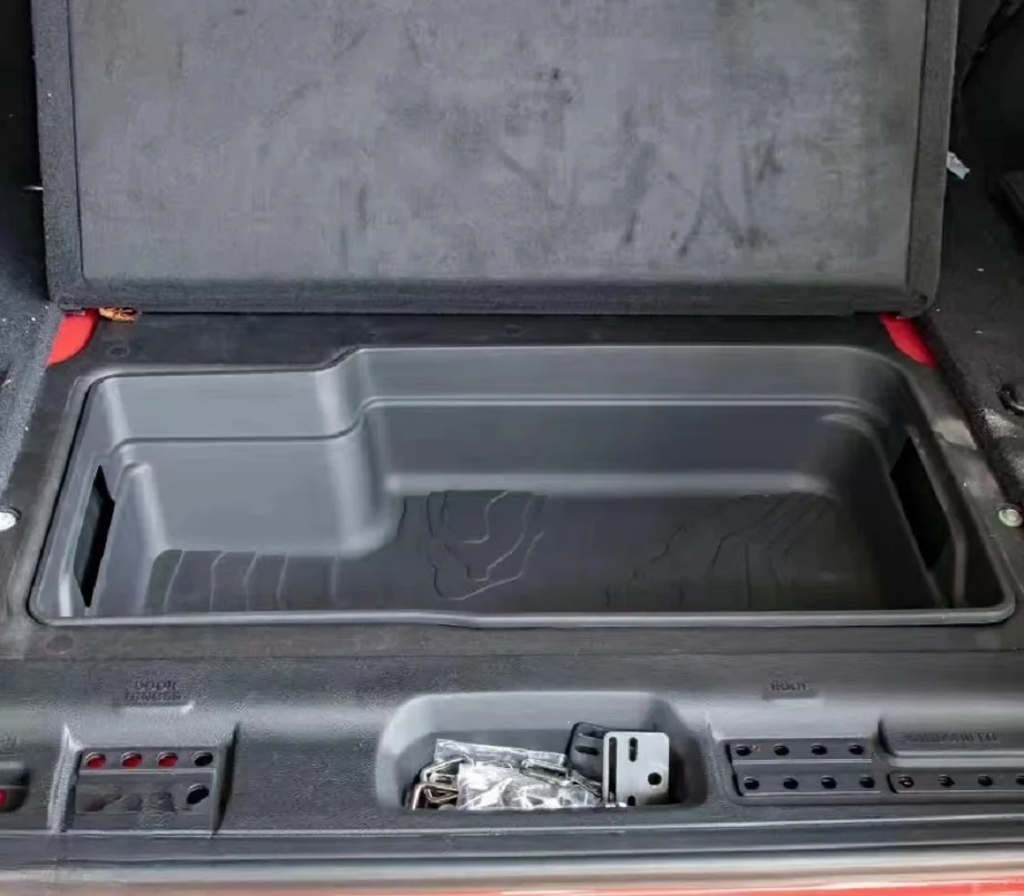 TPE Taildoor Storage Box Trunk Storage Box  Simple And Practical For Jeep for Wrangler JL 2018++  JL1005  LantSun