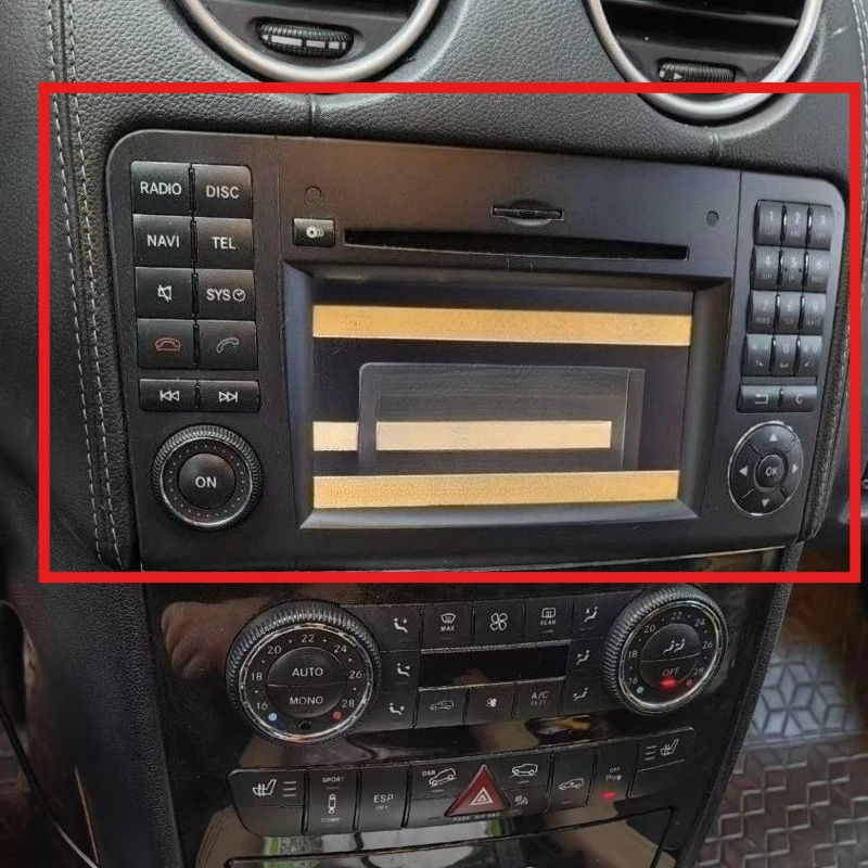 For Mercedes-Benz navigation host ML350 ML550 GL350 GL450 GL550 navigation DVD