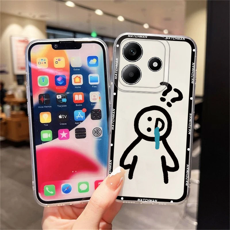 เคสโทรศัพท์แบบนุ่มลายการ์ตูนน่ารักสำหรับ Xiaomi Poco X3 NFC X3 Pro