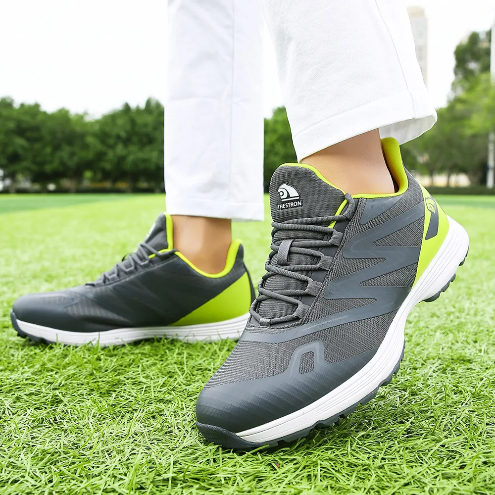 

Luxury Men Golf Shoes Waterproof Golfing Sneakers Size 39-48 Gym Golfers Footwears Anti Slip Outdoor
