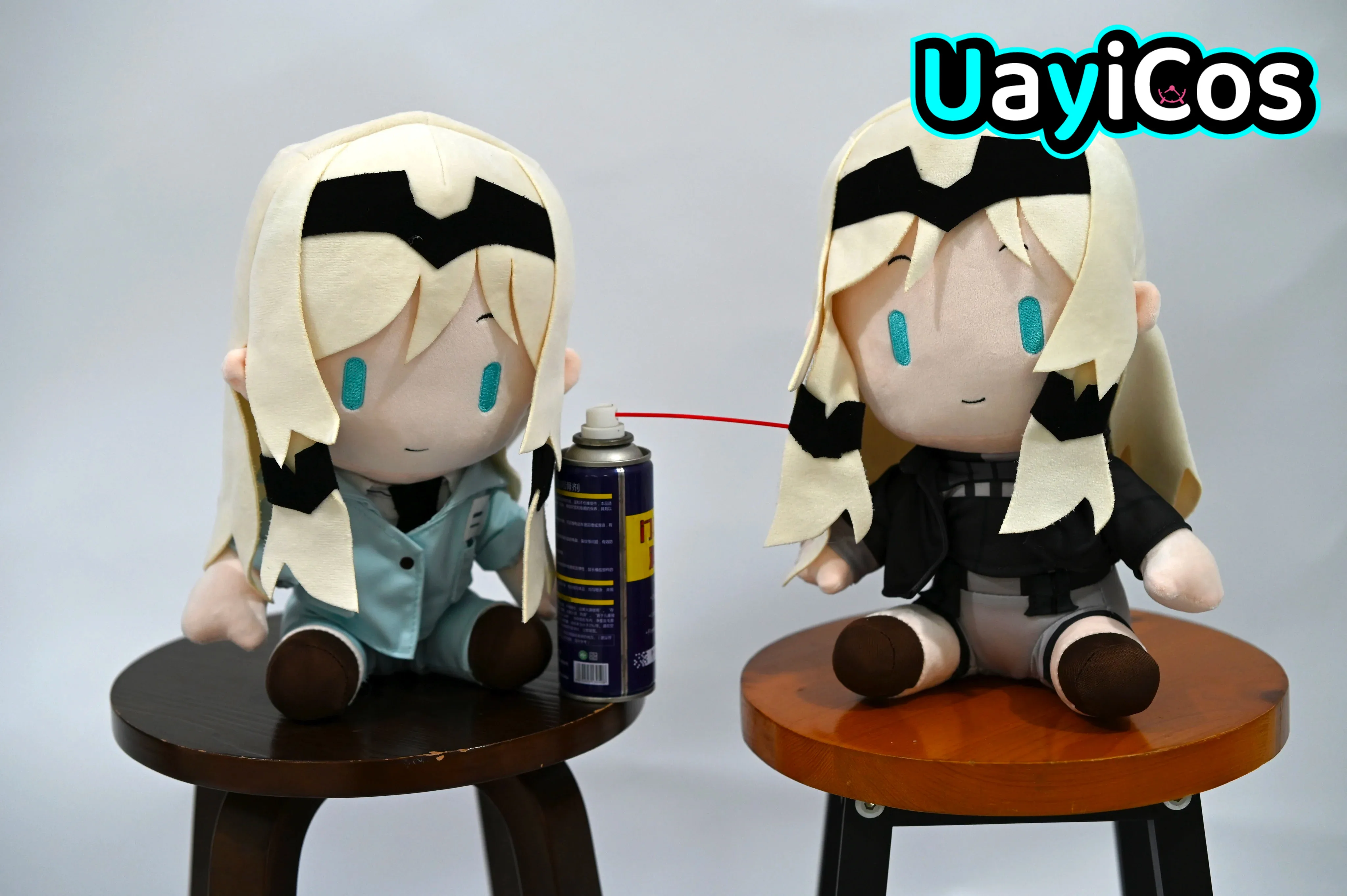 In stock 32cm Girls Frontline AN94fufu  Stuffed Plushie Doll Clothes Costume Anime Game Ornament Toy Gifts Cosplay
