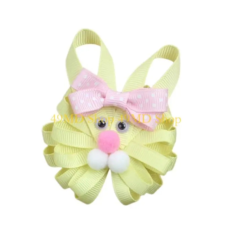 

49MD Пасхально-весенняя заколка для волос с цыпочками/кроликами, боковая заколка для фестиваля детей и подростков