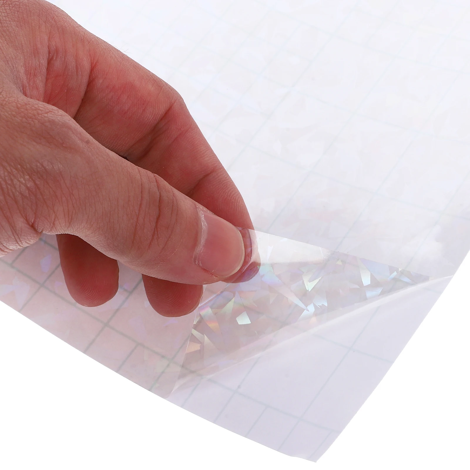 

Holographic Glass Self Adhesive Film Multi-Functional Cold Laminated Waterproof Diy Sticker Paper For Photo Album